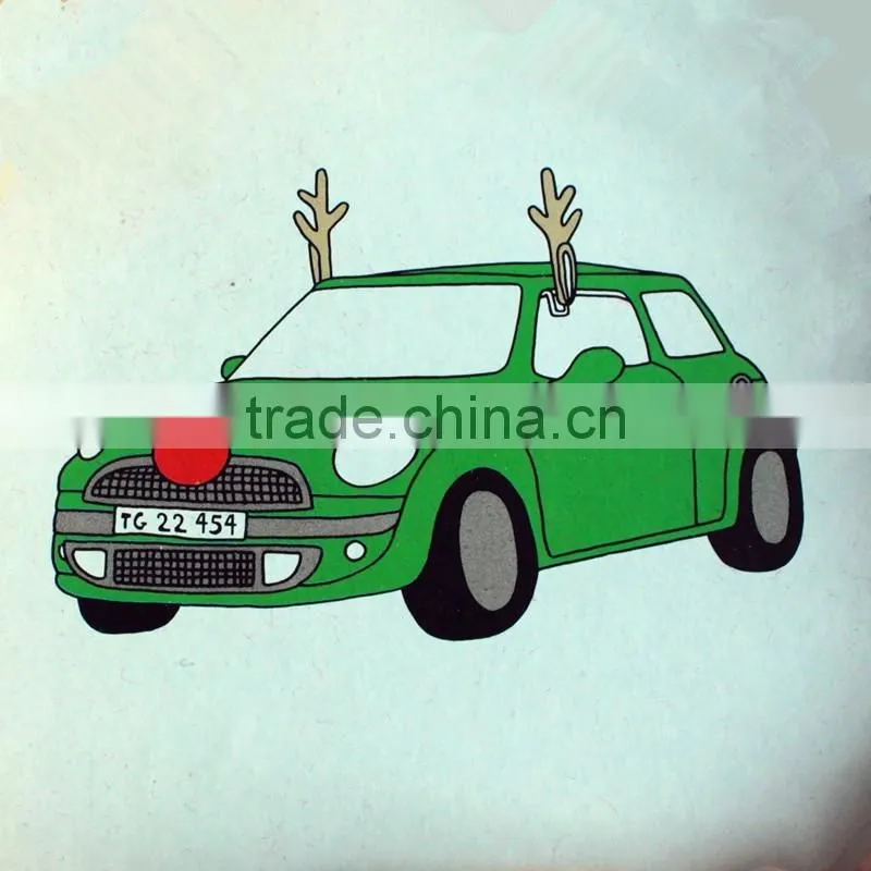 2016 Cute Christmas Gift Car Antlers Christmas Decorationg Car Accessories