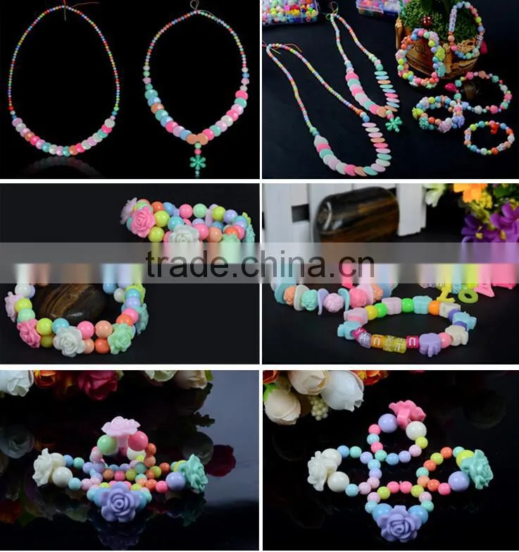 Creative Preschool Children handmade diy toy loose beads beaded toy 10 divisions selling educational toys hands Ability