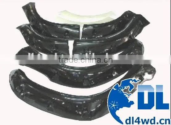 High quality wheel arch flare wheel fender flares for mitsubishi triton
