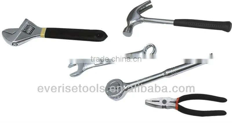 GS certificated 76pcs automotive tool set in blow mold case
