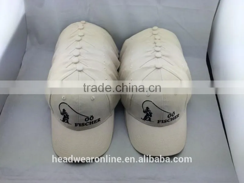 100% brushed cotton cheap promotional caps and baseball cap