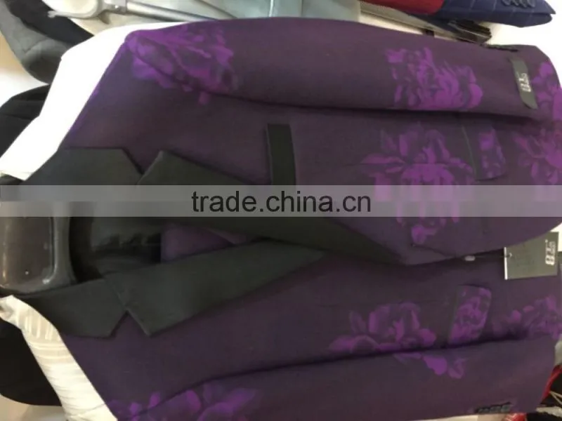 2017 new style purple boy suits