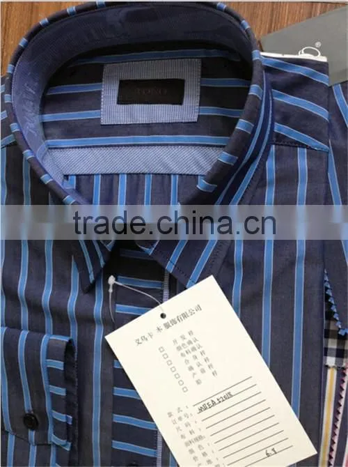 Classic stripes shirt for man/long sleeve man shirts
