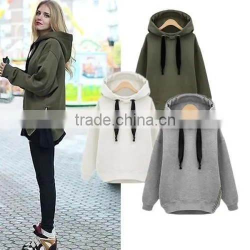 Women Long Sleeve Cardigan Loose Sweater Outwear Jacket Hoodie Fleeces Pullover