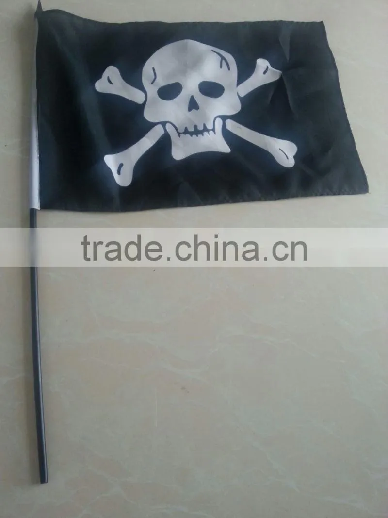 polyester pole hand flag