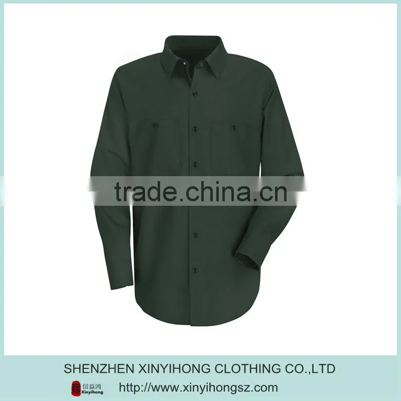 Autumn Advertising Long Sleeve Cotton New Model Shirts For Men 2014