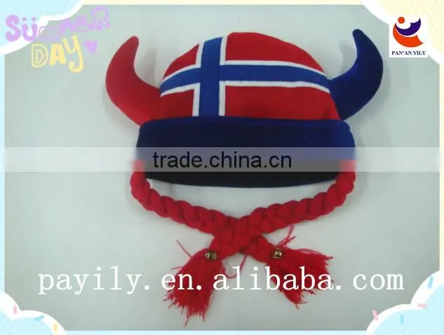 carnival hats clown party hats crazy hat for football fans for funny
