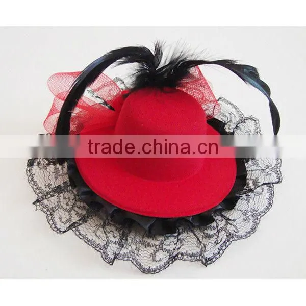 Factory Sale Celebration & Party Supplies Hair Clip Of Small Hat