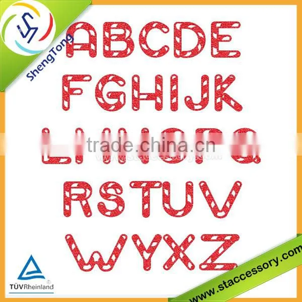 Fashion iron on letters wholesale for t shirt high quality
