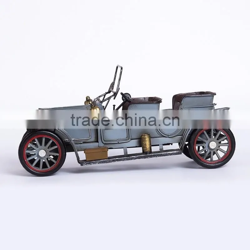 Handmade Iron Cool Great Gift Model 1909 Rolls-Royce Old Retro Car Tin
