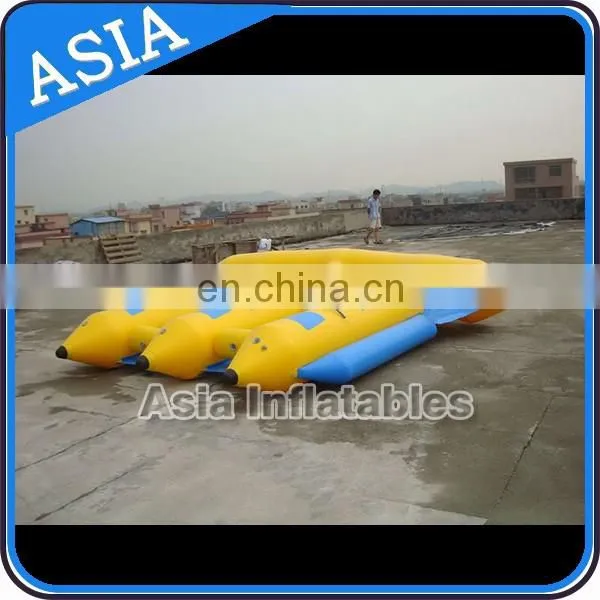 Inflatable flying fish /water ski tube / inflatable floating flyfish for beach