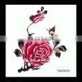 2012 Hot! Free sample!Eco-friendly temporary Wall Flower series tattoo stickers