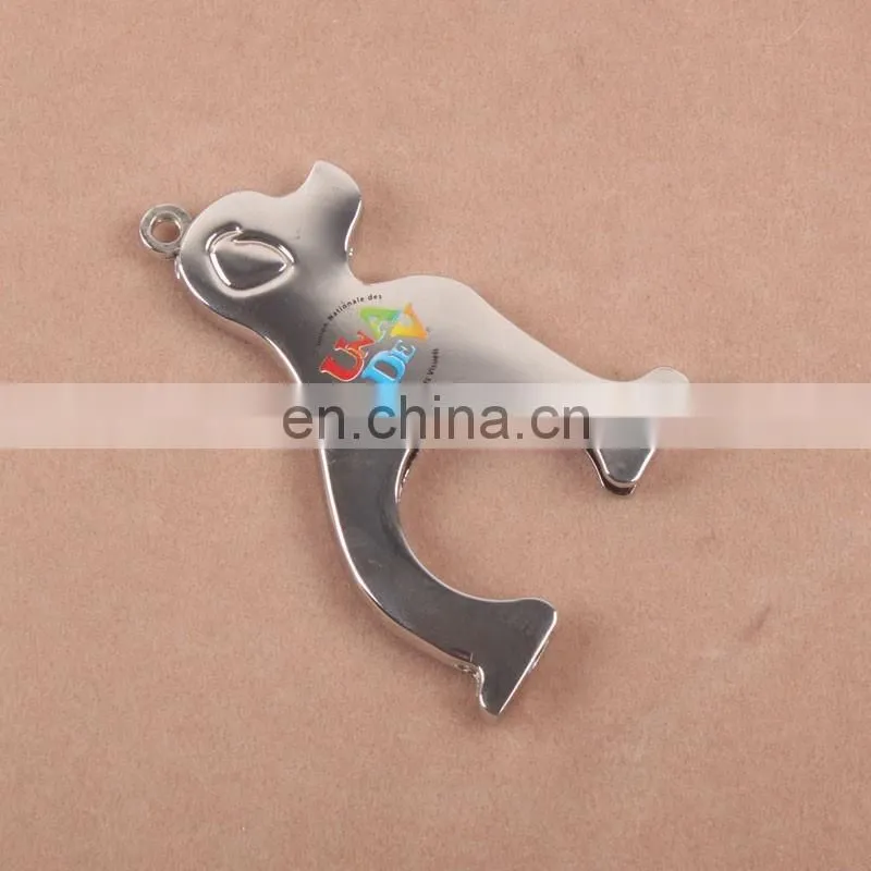 Promotional Tokens Buckle , Supermarket Coin Tokens Keychain Shopping Metal caddie Coin Keyring