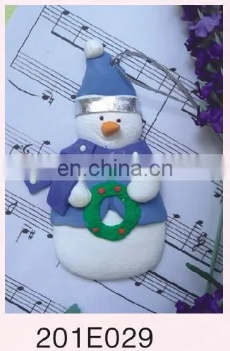 Fashional Style Cheap polymer clay christmas Snowman