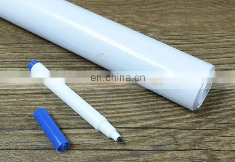 PVC Material Peel & stick Whiteboard Dry Erase Board Sticker