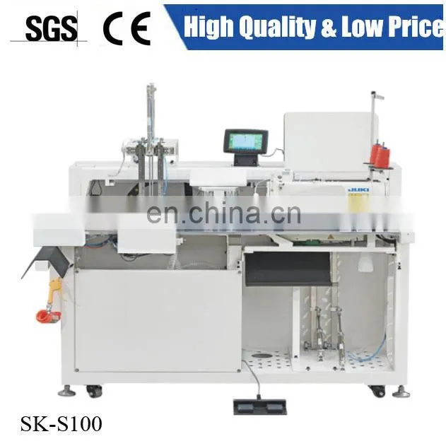 High standard Full Automatic Shirt sleeve placket attaching setter Machine for famous garments