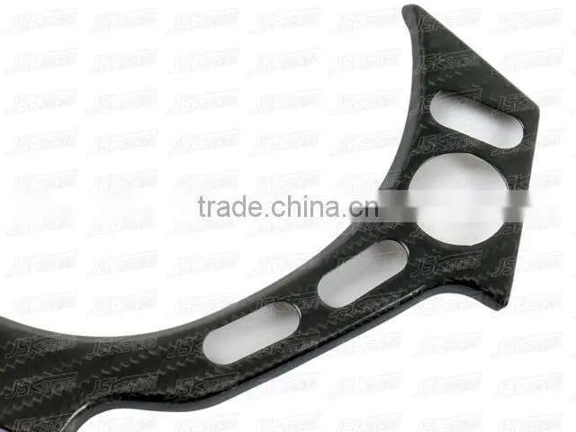 2008-2015 DRY CARBON FIBER INTERIOR STEERING WHEEL SWITCH PLATE FOR NISSAN GTR R35 (JSK220988)