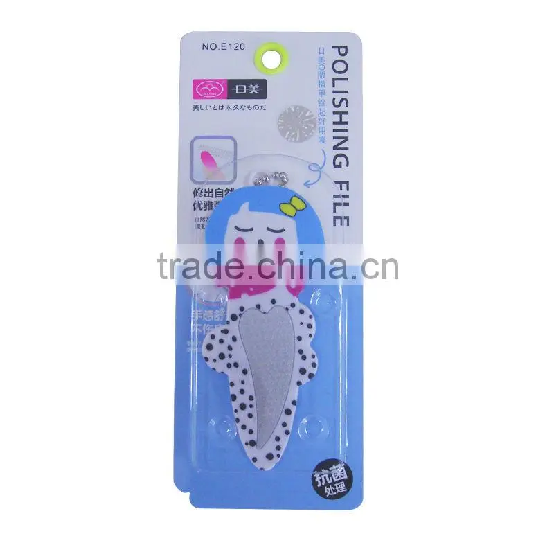 emery boards wholesale cartoon nail files for giftware&promotion
