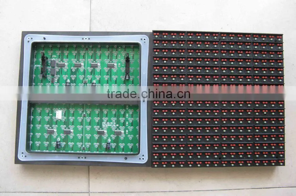 LIYI CE ROHS 256*256mm 16*16 HUB08 RG front service p16 led pharmacy cross module