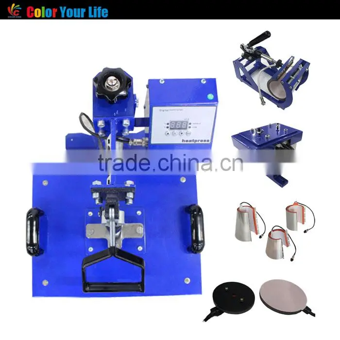 8 Pcs Heaters 8 in 1 Combo Heat Press Machine