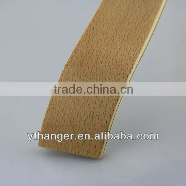 LW01 Laminated wood hanger flat coat hanger natural