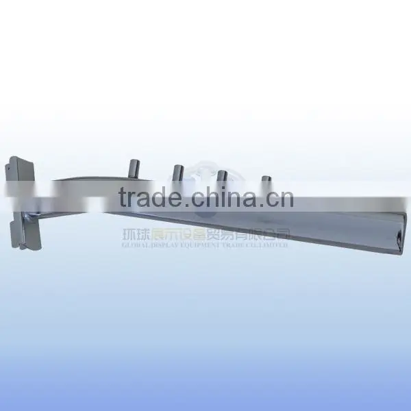 Metal 7 pins display hook for slotted channel
