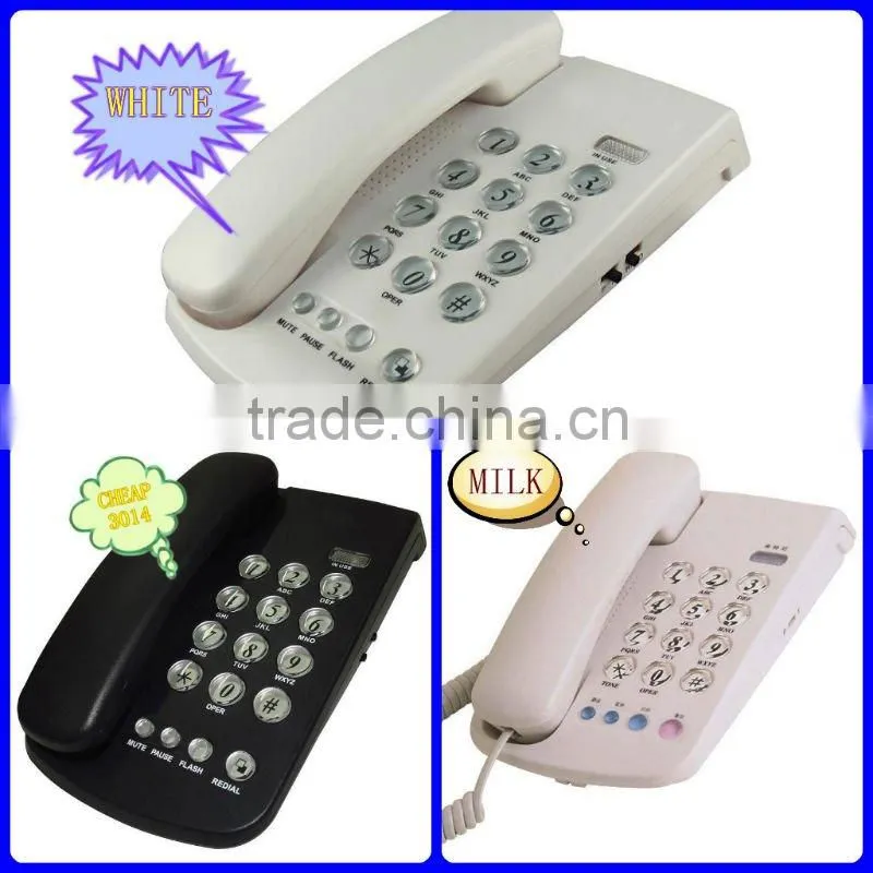 Basic telephone model for home use