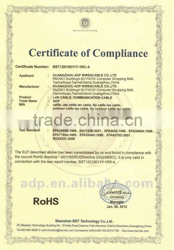 Sheilded RVVP Control Cable /Power Cable