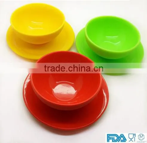 china wholesale dinner set silicone bowl baby bowl