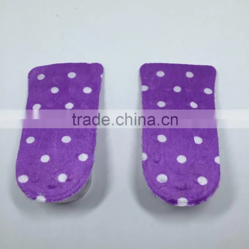 two Layers 5cm TPR Gel Height Increase Insole