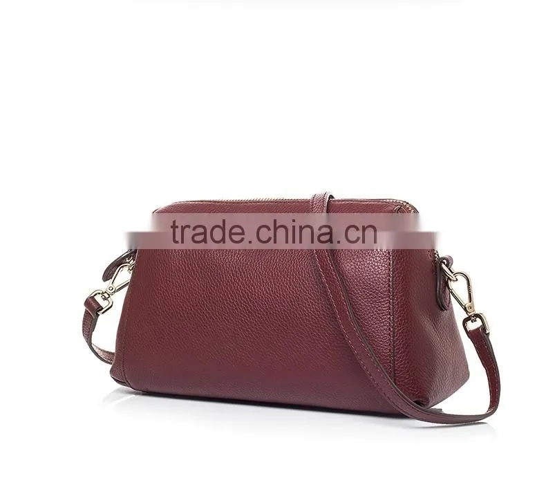 high quality genuine leather ladies crossbody shoulder bag women small leather bag