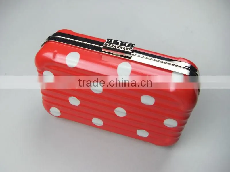 Minaudiere Clutch Box&Cosmetics Cases With High-grade Metal Clutch Frame