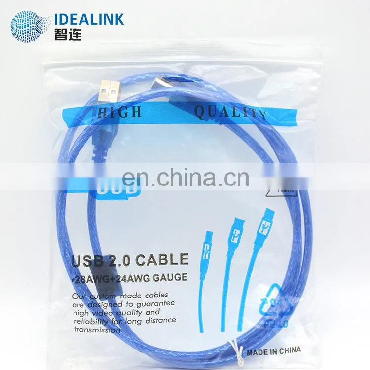 High quality 24AWG 15m usb 2.0 cable usb printer cable for printers /scanners