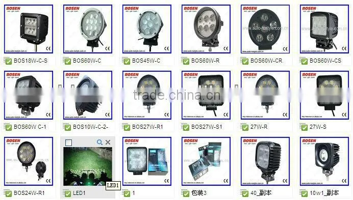 Led work light flush mount 18W cree LED offroad work light,spot driving light