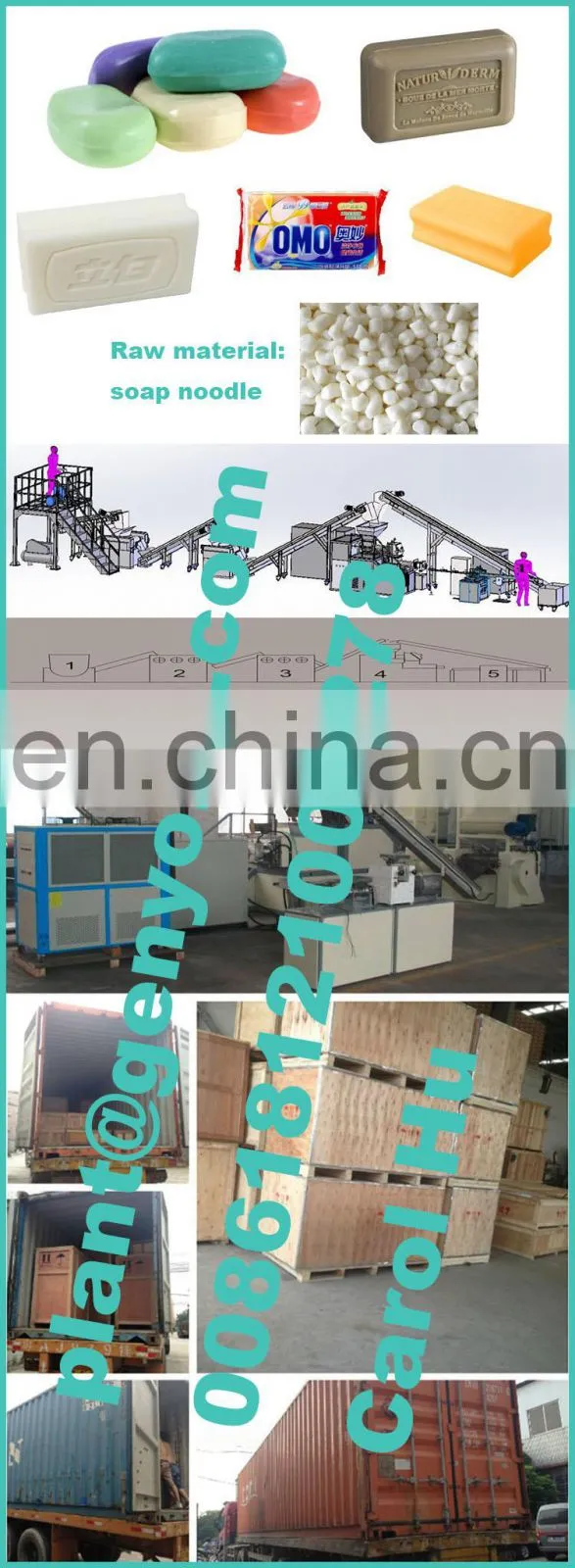 GYC production line of soap