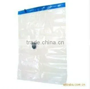 single manual pump for vacuum bags with screw thread on the outside