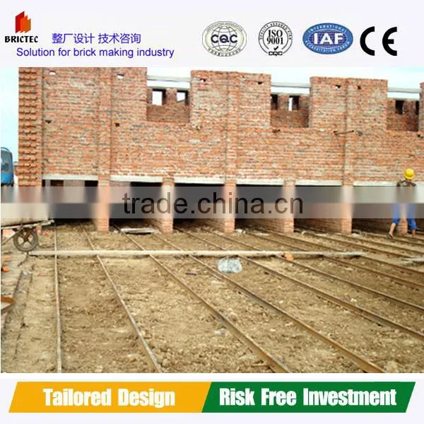 Automatic clay brick drying system