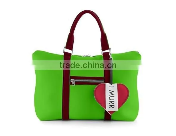 promotional Christmas gifts Tote Bag,Neoprene lady fashion bag Style and Women Gender fashion bag