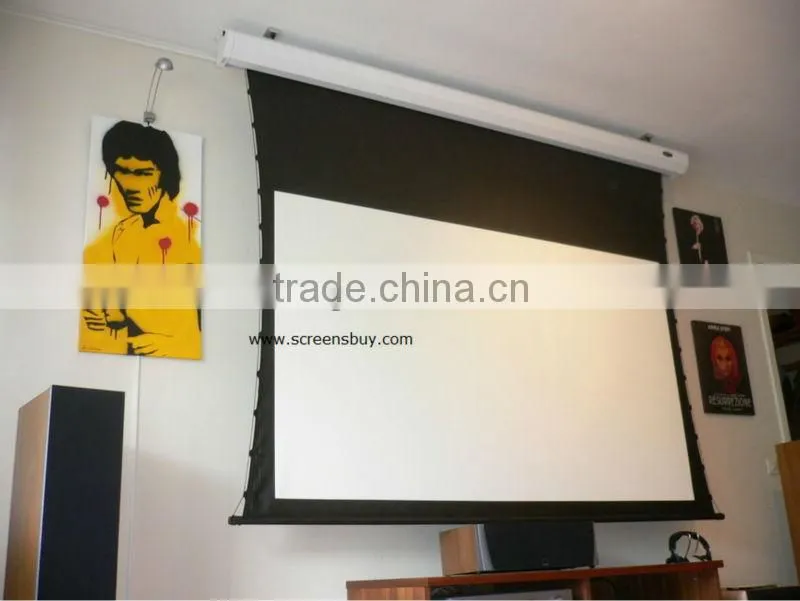 tab-tension indoor movie screen
