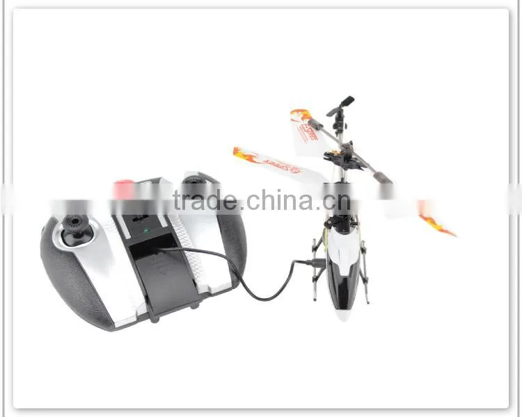 F106 4 Channel IR RC Helicopter Mini Metal Remote Control Helicopter Gyro RTF