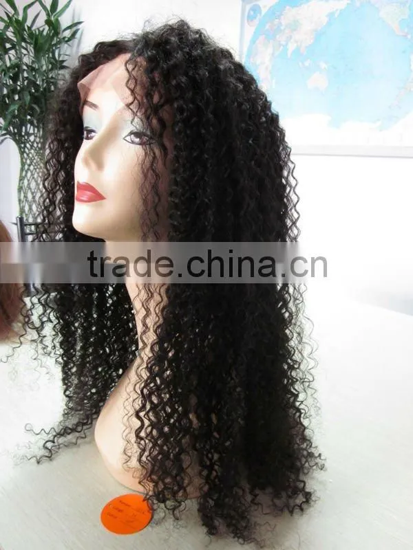 100% Remy virgin Human Hair Full Lace Wig