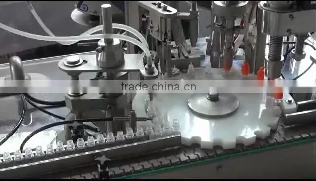 Factory price eye drop filling machine and Cap-screwing for 2ml to 30ml
