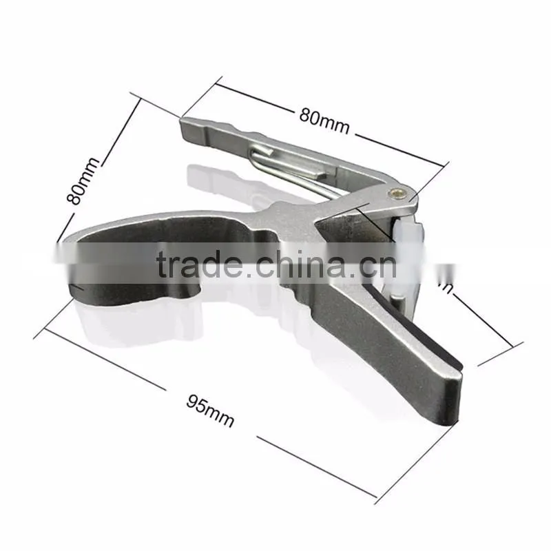 High Quality Aluminium alloy Colorful Bass Guitar Capo Key Clamp for student