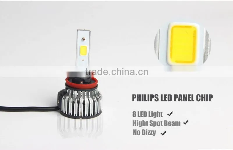 Factory price 25w 3000LM LED headlight bulbs lamp type 12v 24v H4, H7, H8, H9, H11, 9005, 9006 led headlight conversion kit