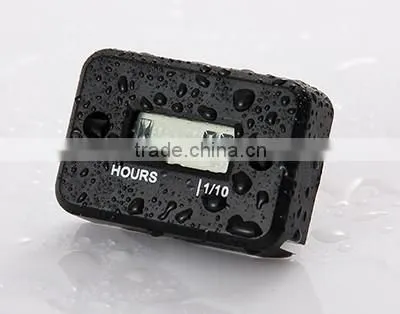 Digital Colored Waterproof Inductive Hour Meter For Motorcycle,Motocross,Pit Bike,Lawn Mower,Jet Ski,Petrol Engine 2/4 Stroke