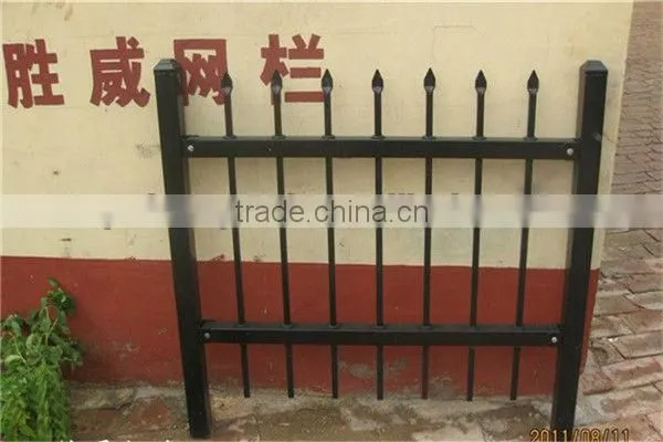 high quality safety premanent wrought iron fence