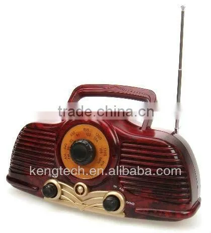 RETRO STYLE PORTABLE DESKTOP RADIO