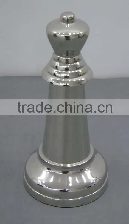 Aluminum Decorative Chess Coin in rough finish
