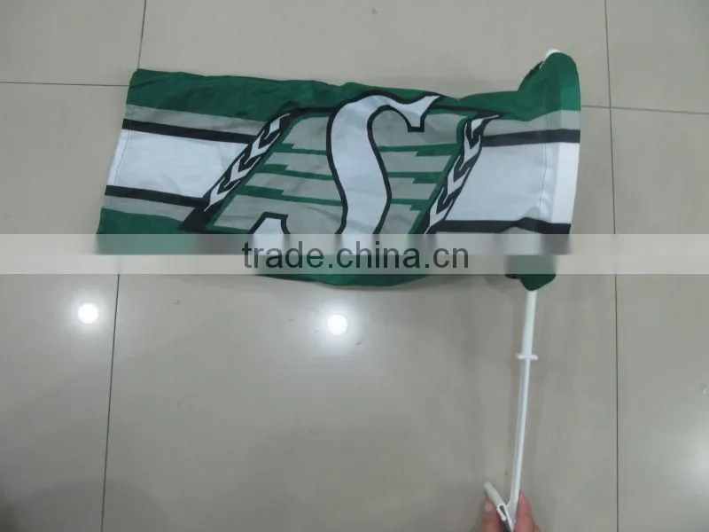 Promotion item custom logo printing car windsock flags