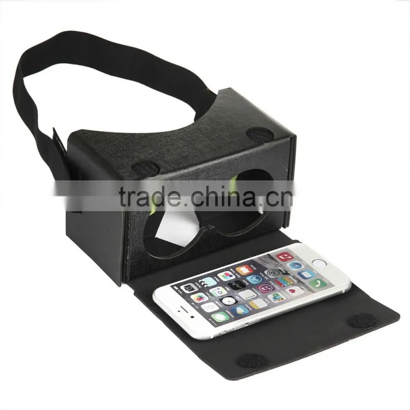 Magic and high technology virtual reality vr case cardboard 3D glasses